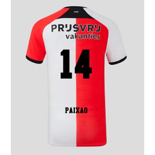 Dres Feyenoord Igor Paixao #14 Domaci 2024-25 Kratak Rukav